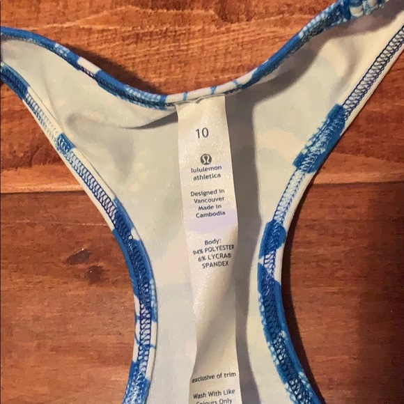 🌸Lululemon Cool Racerback NWT Size 10 - Picture 2 of 4